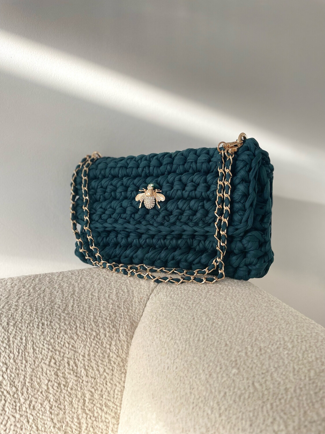 Sac bleu foncé