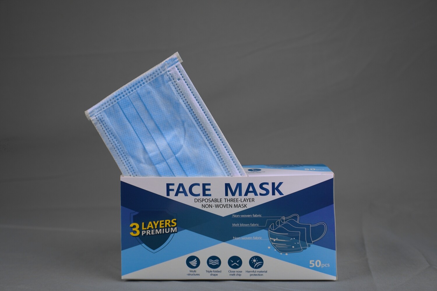 Disposable Blue Face Mask 3ply Disposable Blue Face Mask 3ply