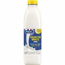 Pauls Smarter White Milk, SIZE: 1L