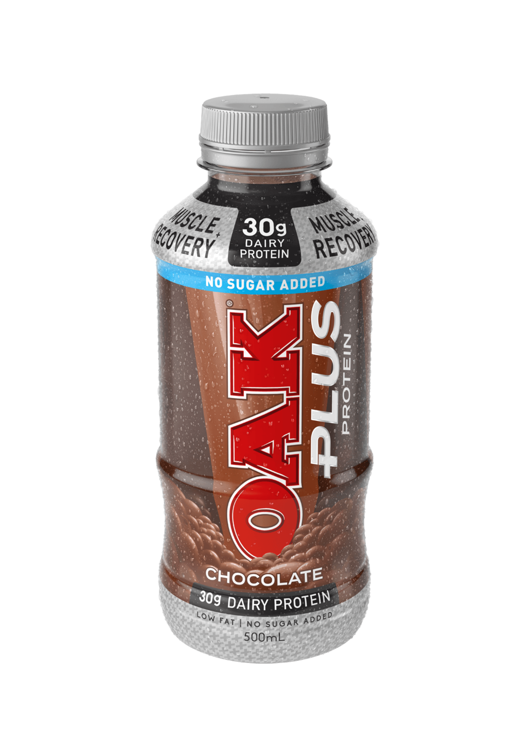 OAK Plus No Sugar Added Chocolate, SIZE: 500ml