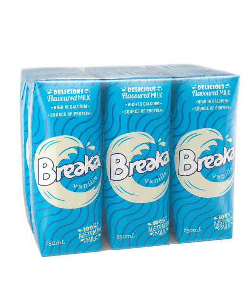 Breaka UHT Vanilla Flavoured Milk