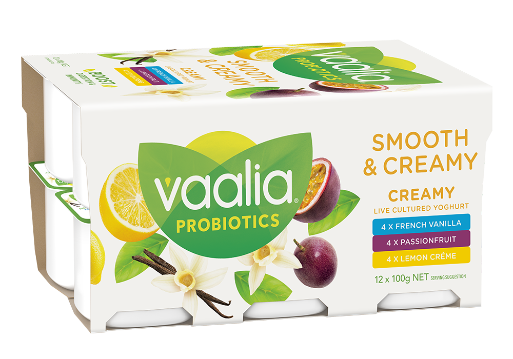 Vaalia Low Fat Smooth & Creamy | 12x100g