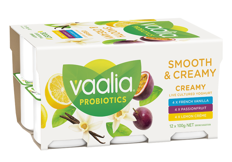 Vaalia Low Fat Smooth & Creamy | 12x100g