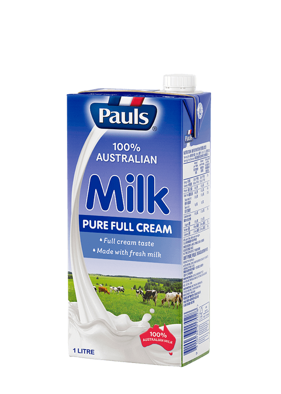 Pauls UHT Full Cream Long Life Milk, SIZE: 1L | Carton of 12