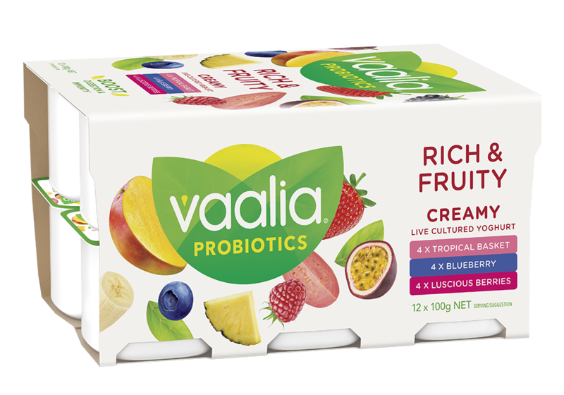 Vaalia Low Fat Rich & Fruity | 12x100g