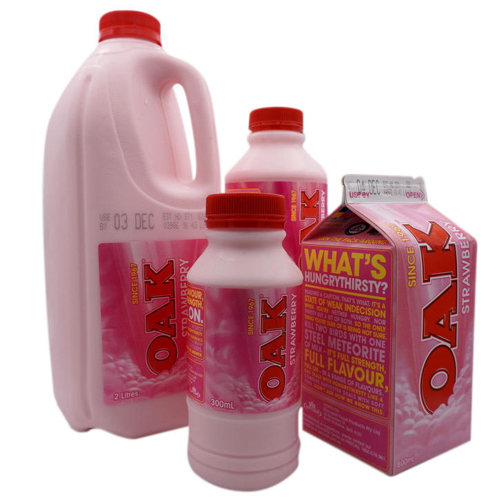 OAK Strawberry Flavoured Milk