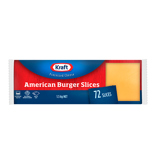 Kraft American Burger Slices