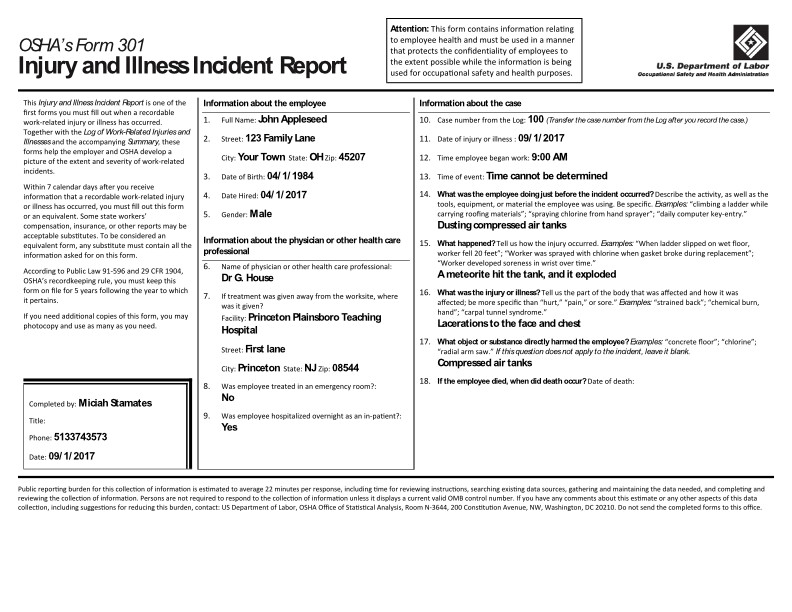 osha-form-301-injury-and-illness-incident-report