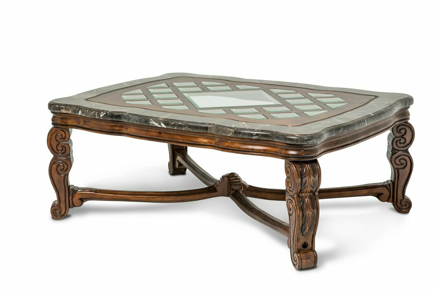 Mesa de Cóctel Rectangular Tuscano Melange