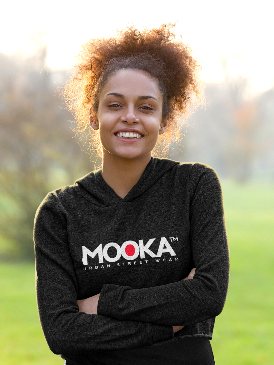 MOOKA TM Crop Top Hoodie