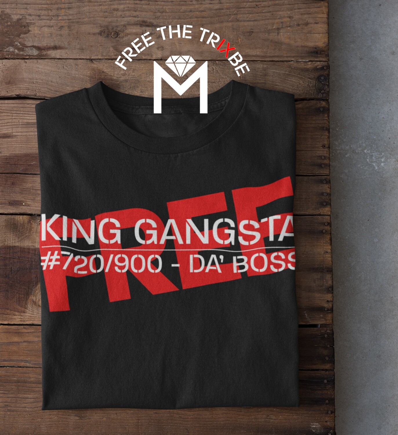 Free King Gangsta Tee