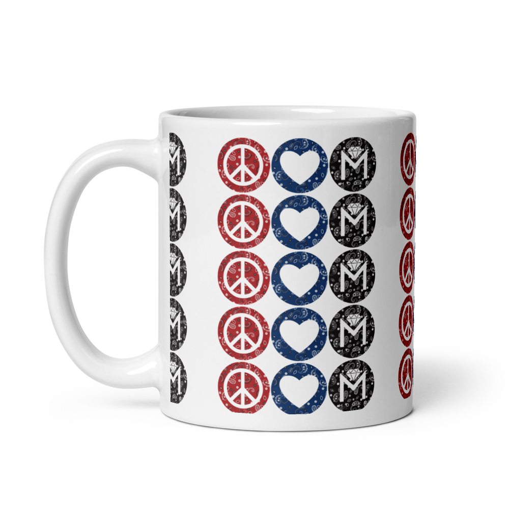 Peace Love MOOKA Mug