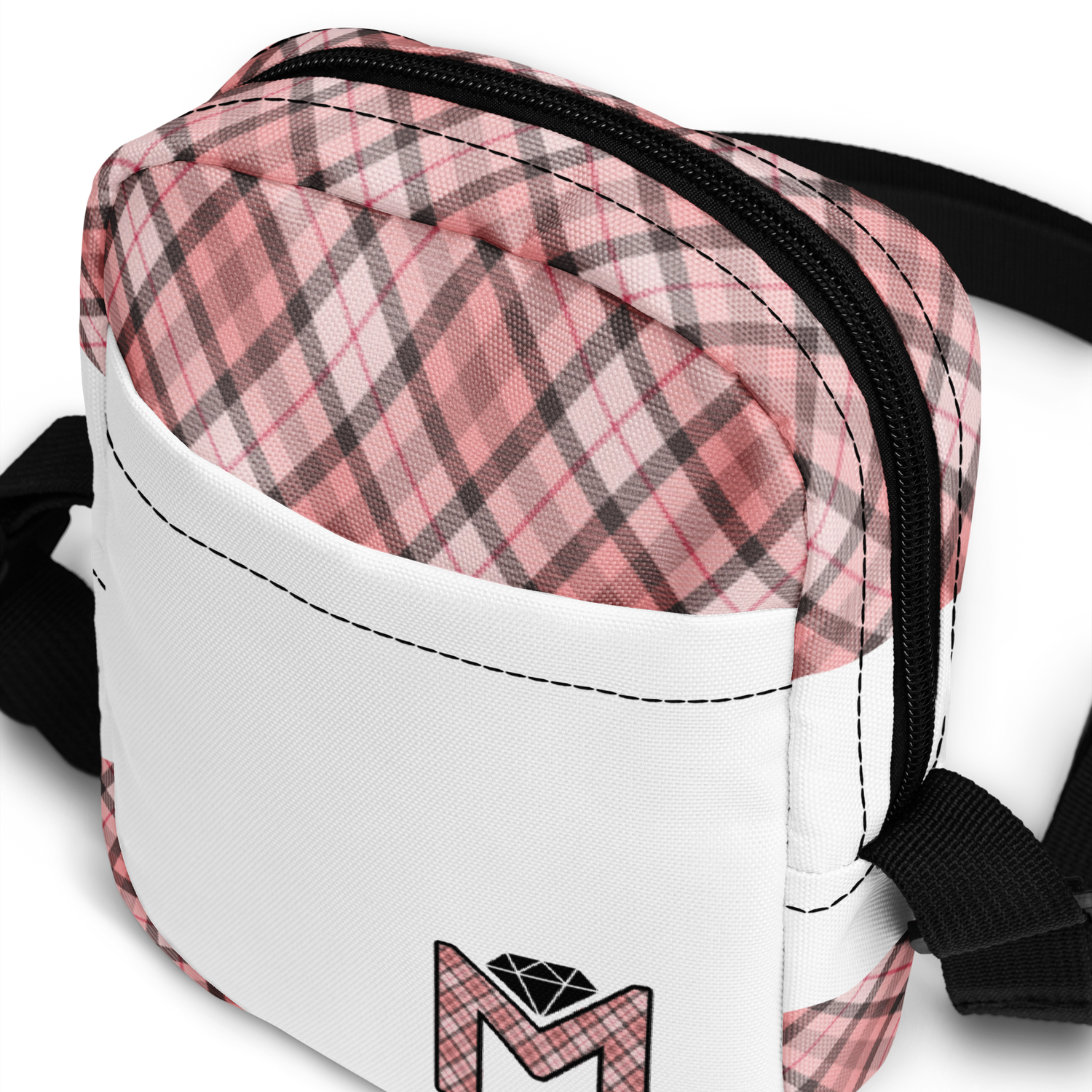 MOOKA Pink Burberry Crossbody Bag
