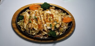 Chicken Yakiudon