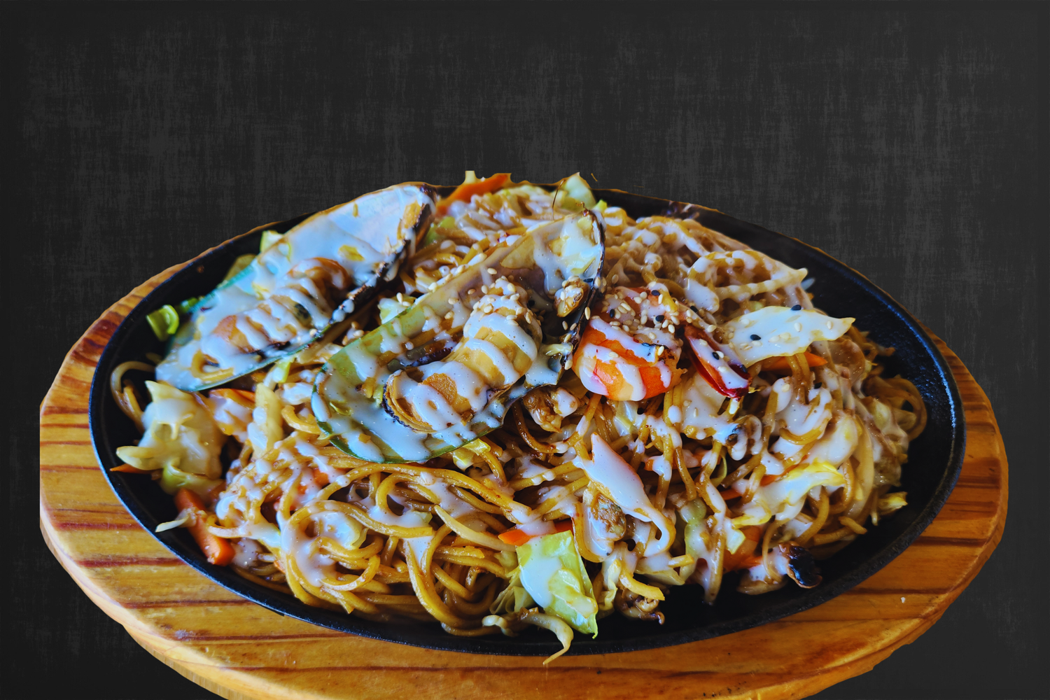 Seafood Yakisoba