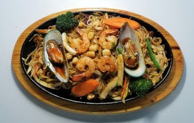 Seafood Yakiudon