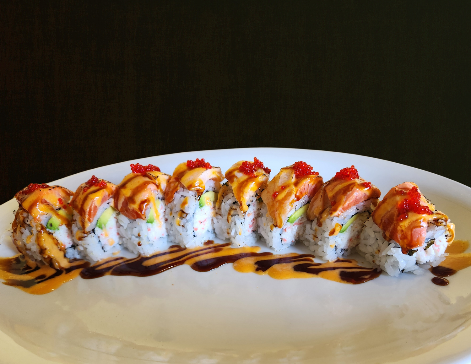 Tataki Salmon Roll