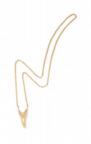 Single fang necklace
