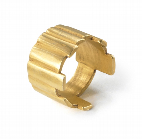 Gold stacked ring