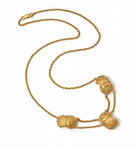 Scarab necklace