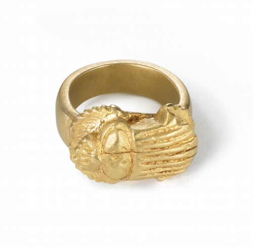 Small scarab ring
