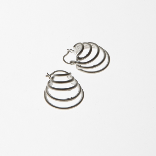 5 hoop earrings