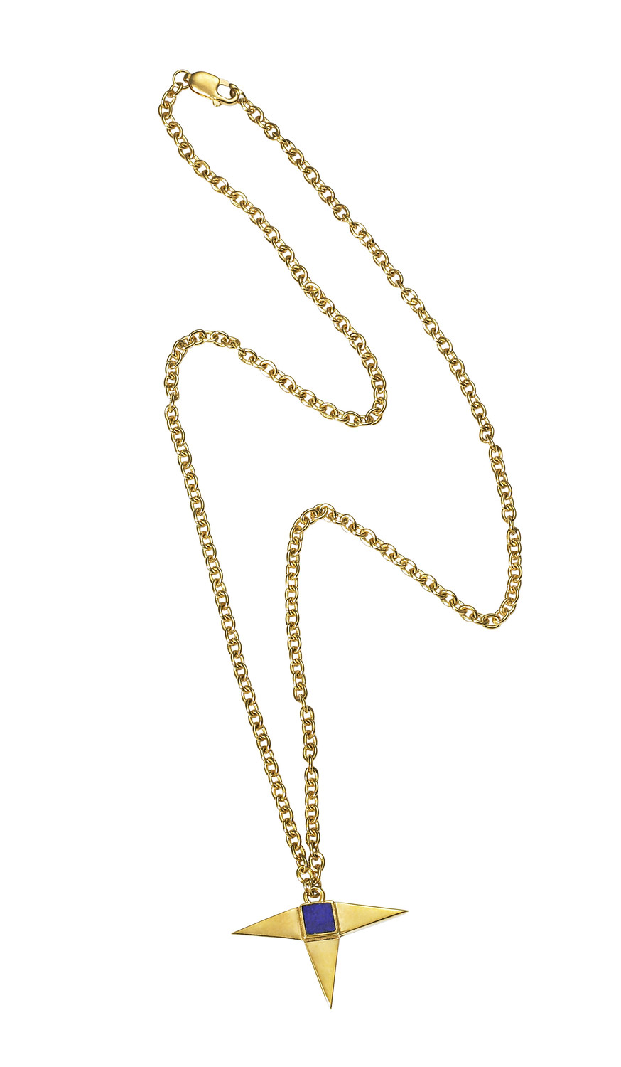 Lapis Spike Necklace