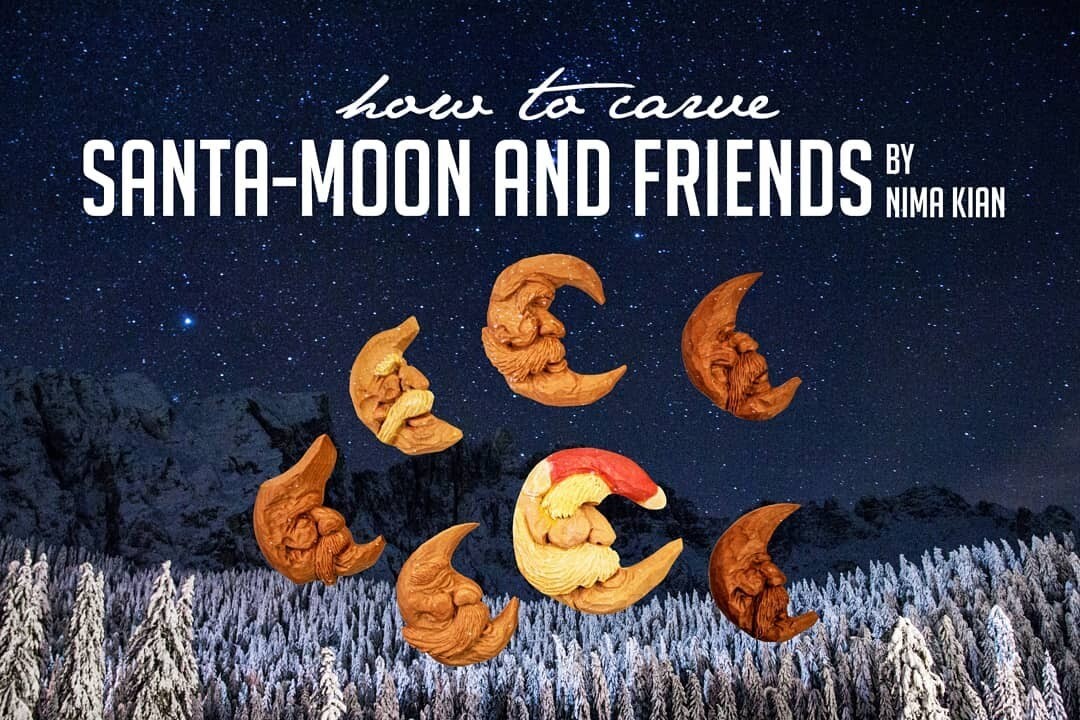 How to carve Santa-Moon And Friends tutorial