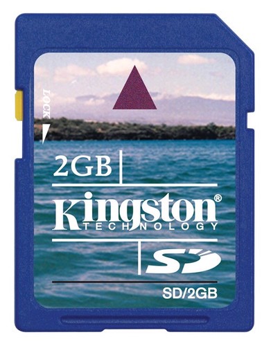 Tarjeta de Memoria 2 SD Kingston