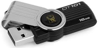 Kingston Pen Drive Usb 2.0 Datatraveler 16 Gb