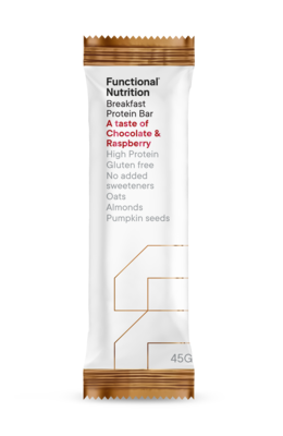 Breakfast Protein Bar 45g - Chocolate Raspberry Breakfast Protein Bar 45g - Chocolate Raspberry