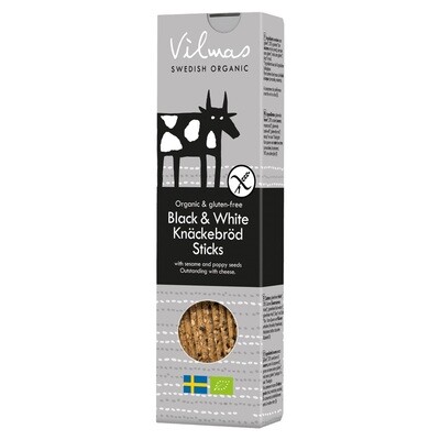 Black and White Organic Sticks 120g Black and White Organic Sticks 120g