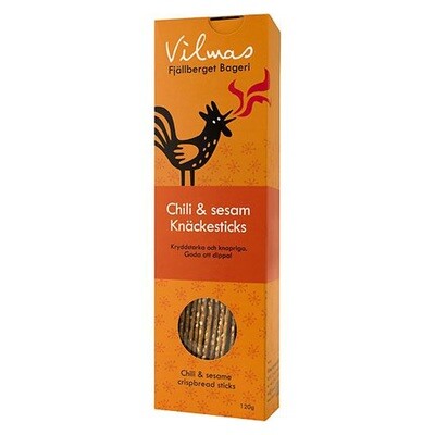 Chili & Sesame Organic Sticks 120g Chili & Sesame Organic Sticks 120g