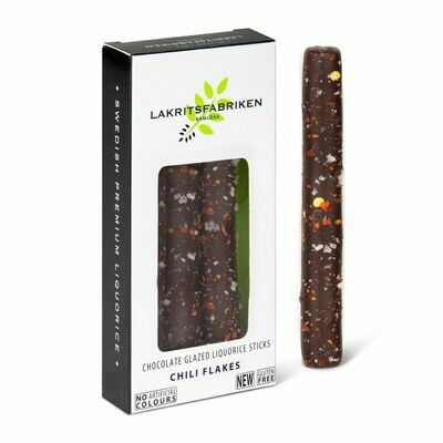Liquorice Sticks Dark Chocolate & Chili 45g Liquorice Sticks Dark Chocolate & Chili 45g
