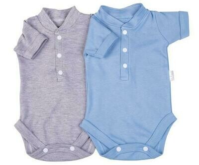 Golf shirt onesie 100% cotton