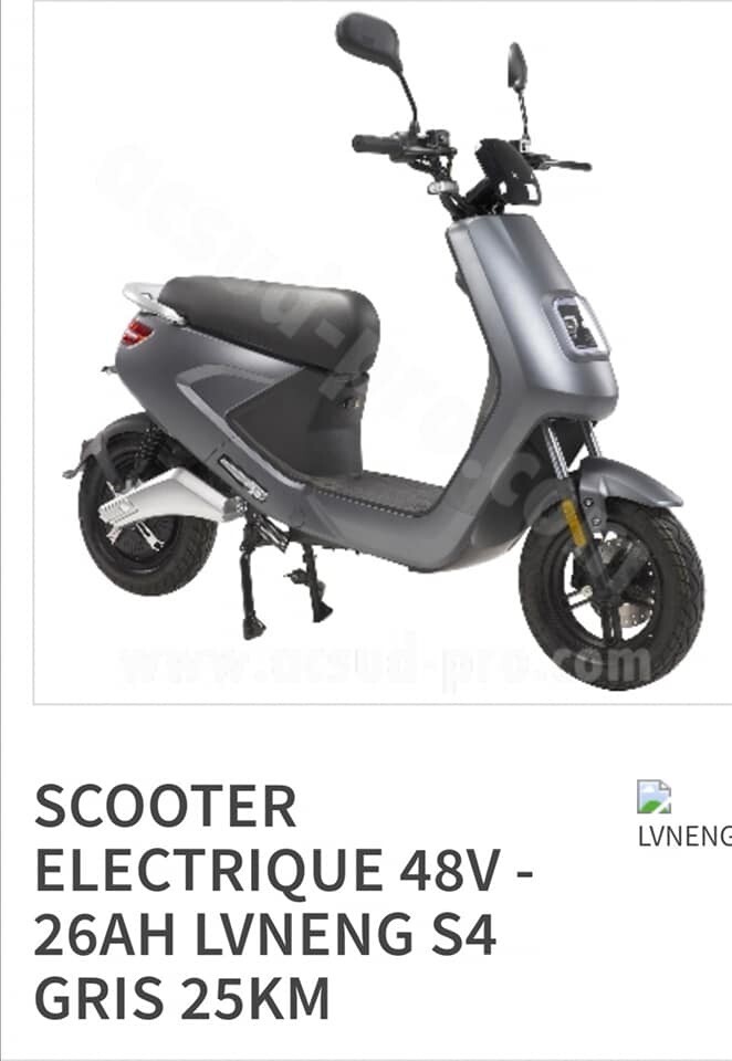 Scooter électrique LVNENG