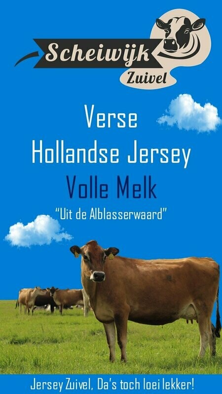 Volle Jersey Melk (gepasteuriseerd)