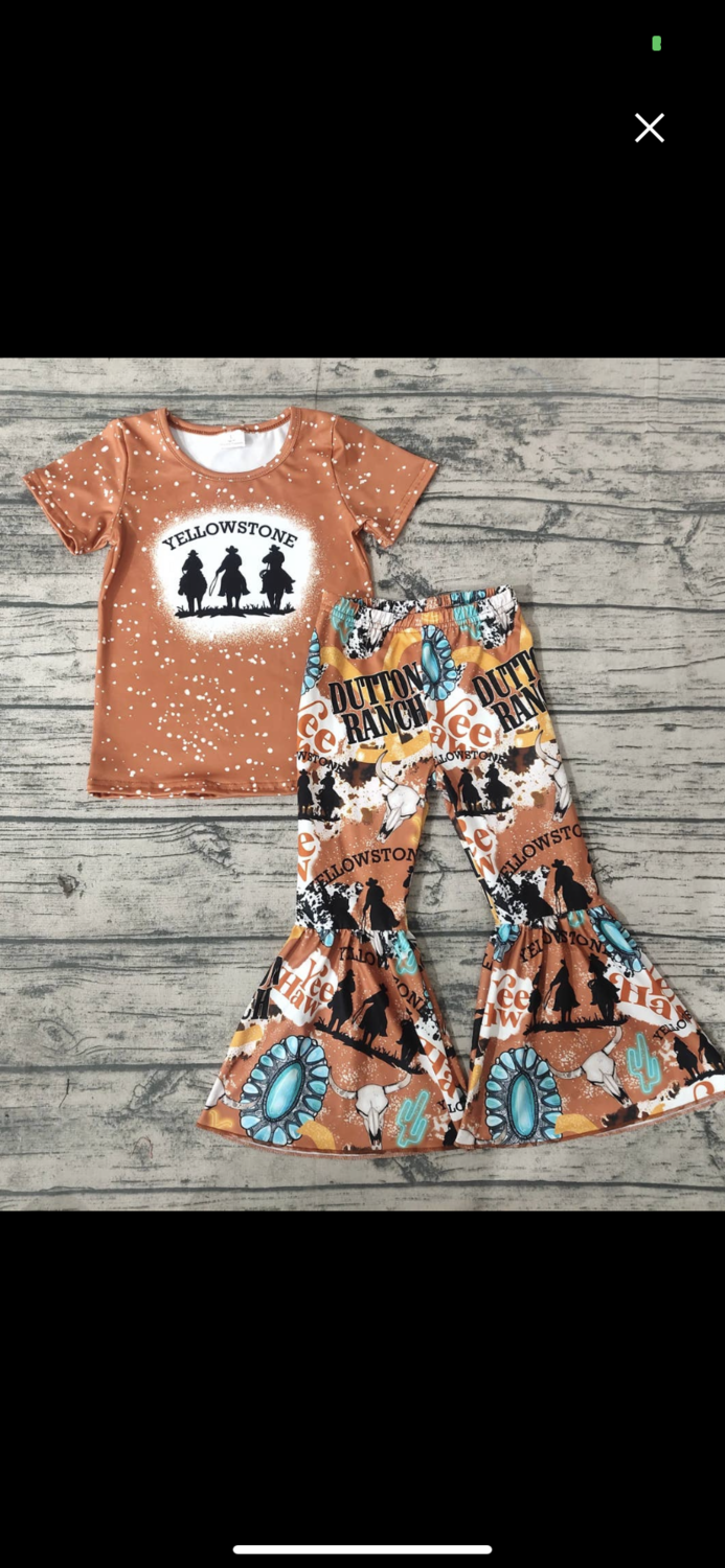 Yellowstone Bell Bottom Set