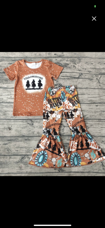Yellowstone Bell Bottom Set