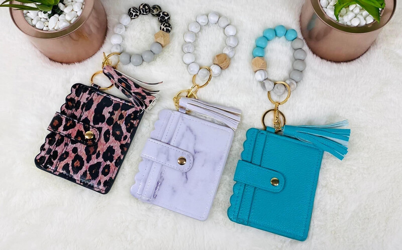 Beaded Bracelet With Wallet