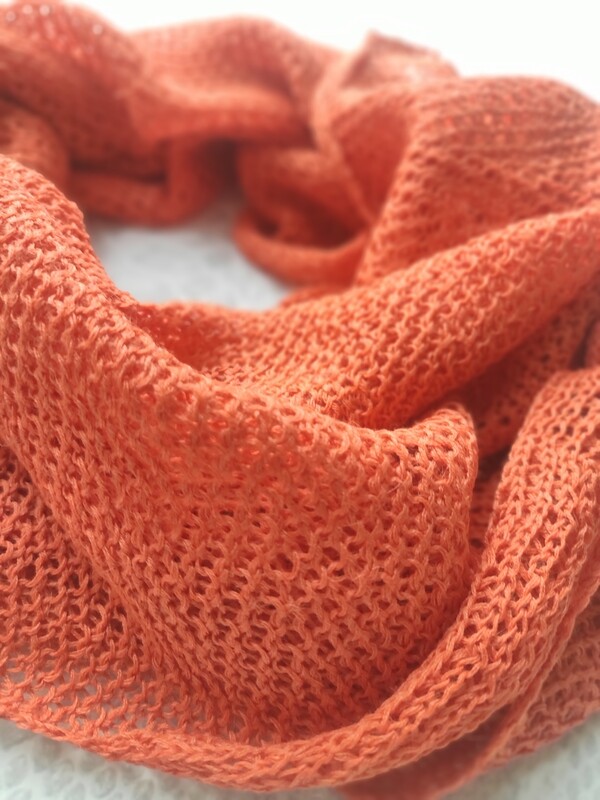 Alpaca and Silk Scarf