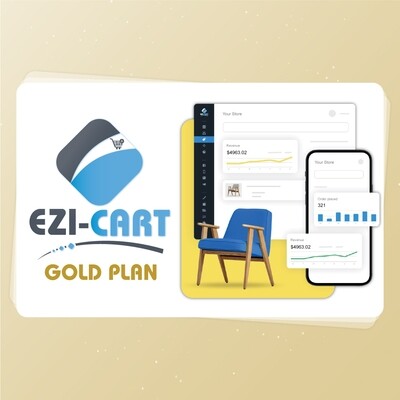 Ezi-Cart Website Gold Plan