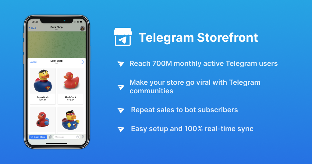 Telegram Storefront: Grow your sales with Telegram