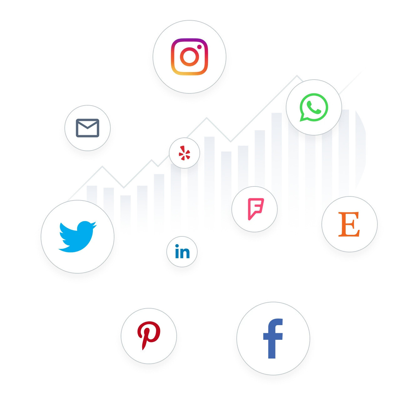 Social Media Icons App On Website