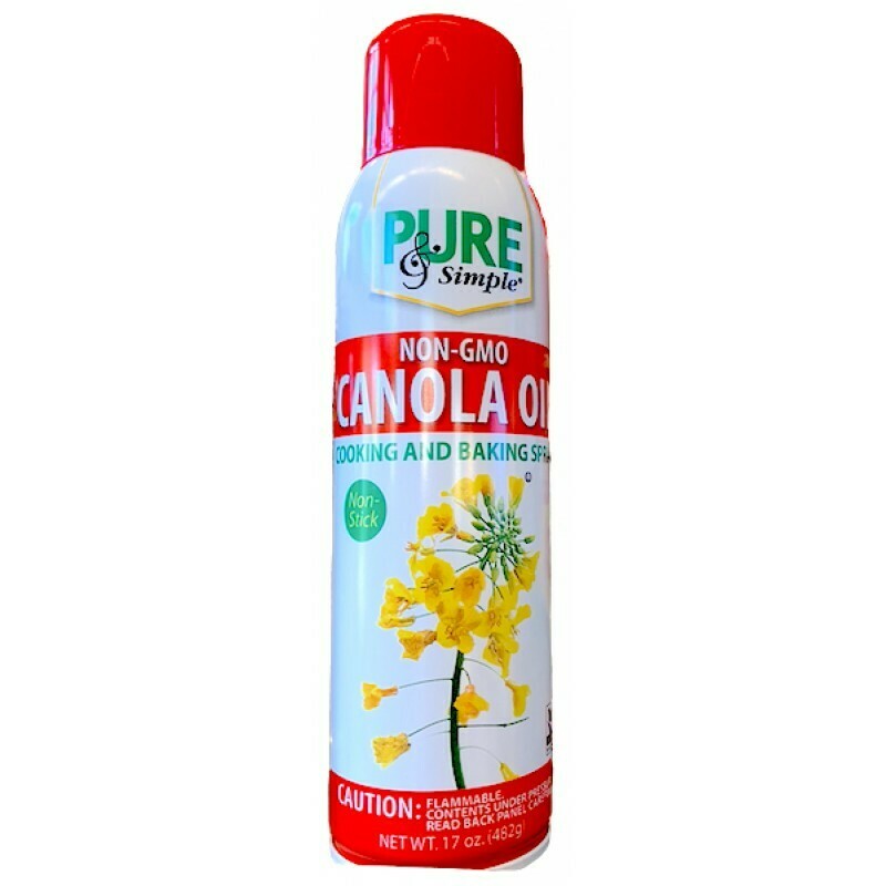 Aceite De Canola En Spray Pure & Simple 17 OZ