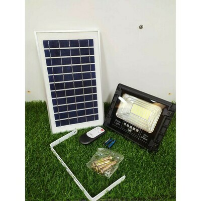 FOCO SOLAR EXTERIOR 25W CON CONTROL REMOTO
