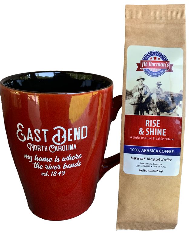East Bend Mug with Coffee