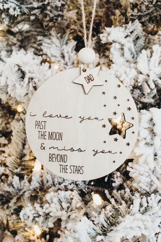 Farmhouse Memorial Ornament