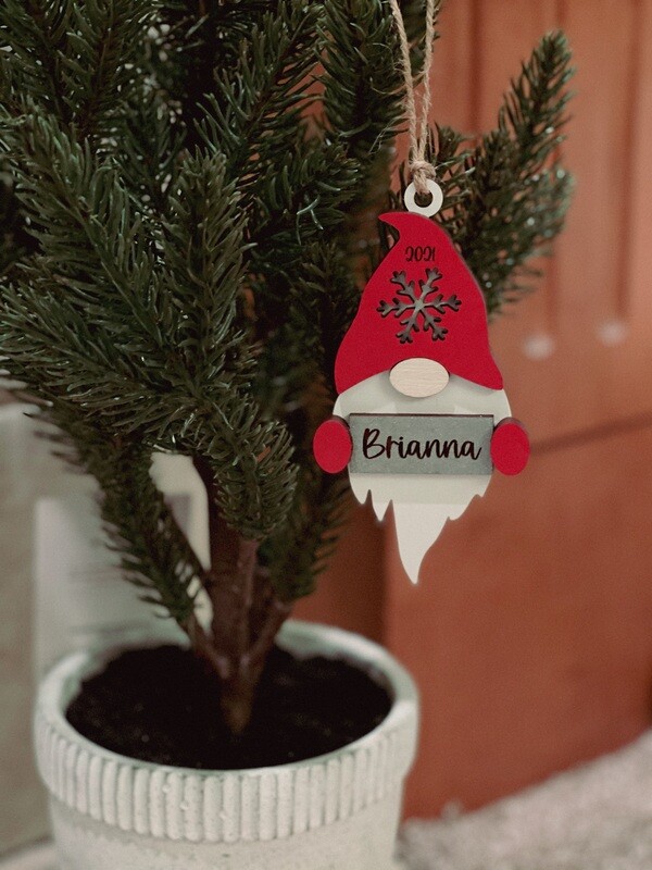 CUSTOM GNOME ORNAMENT