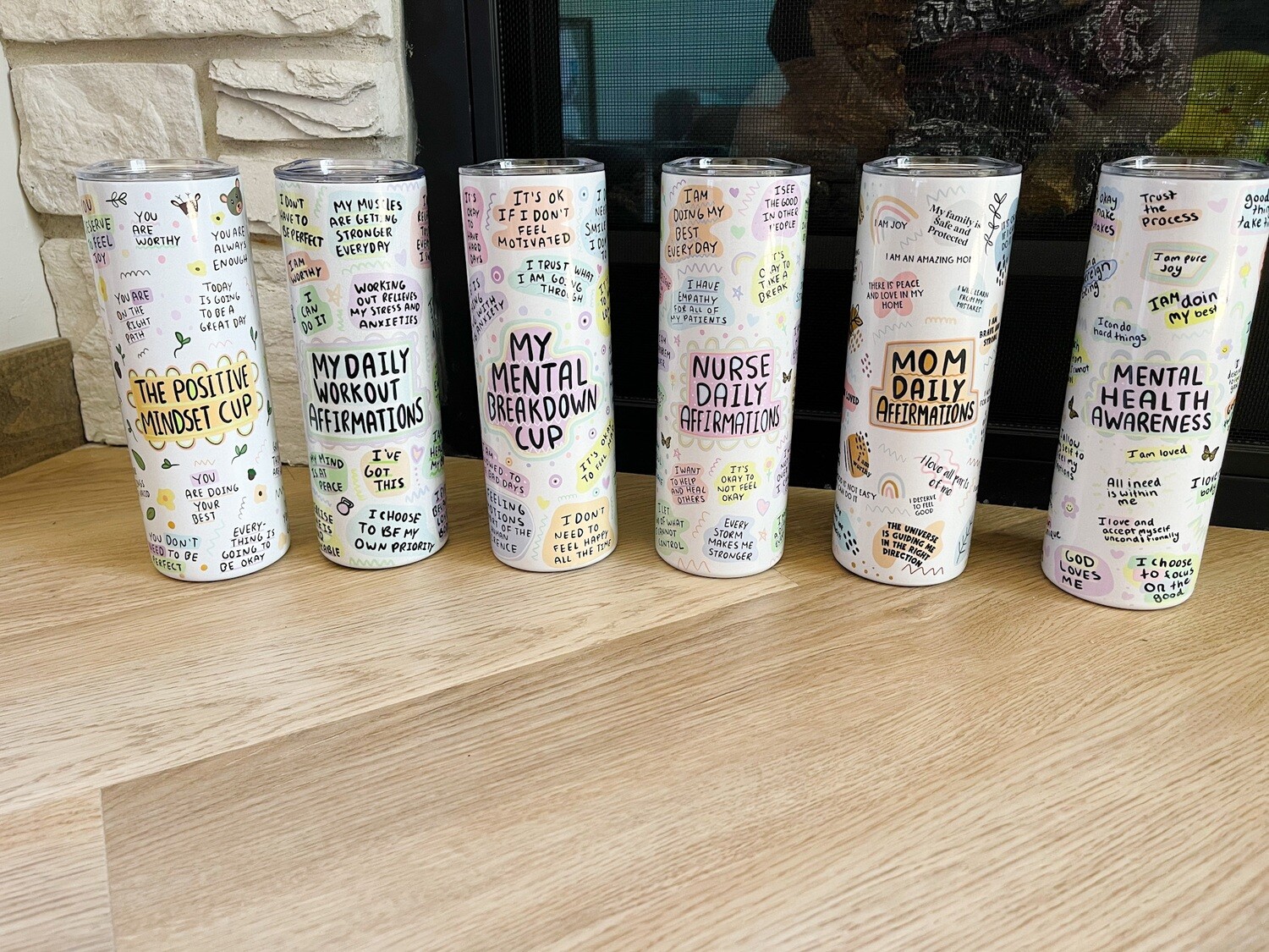 Affirmation Tumblers